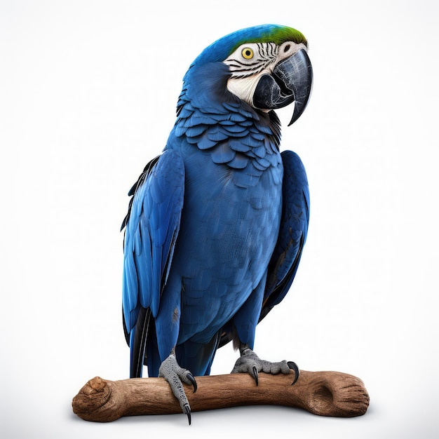 illustrazione giacinto macaw bianco schizzo