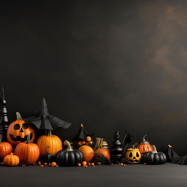 Illustrazione minacciosa di Halloween