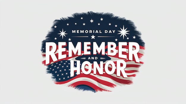 Illustrazione per ricordare e onorare il Giorno del Memoriale