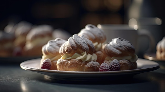 illustrazioni di torte di pasticceria e torte dolci di vario tipo che sembrano molto gustose e deliziose