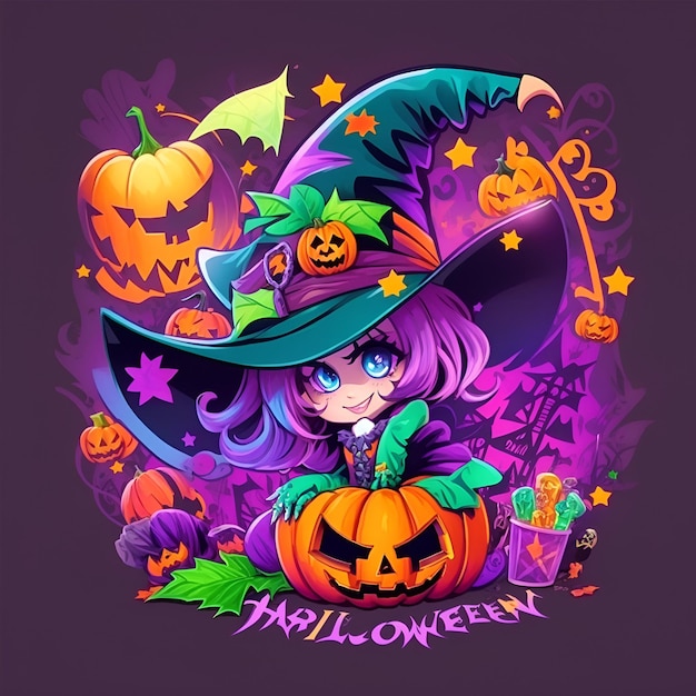 illustrazioni divertenti di Halloween