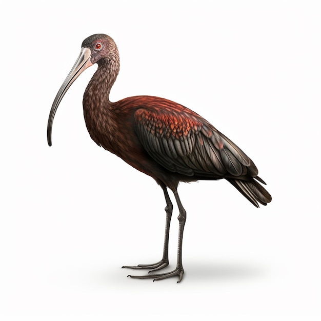 Illustrazioni Puna Ibis Plegadis ridgwayi ai generate