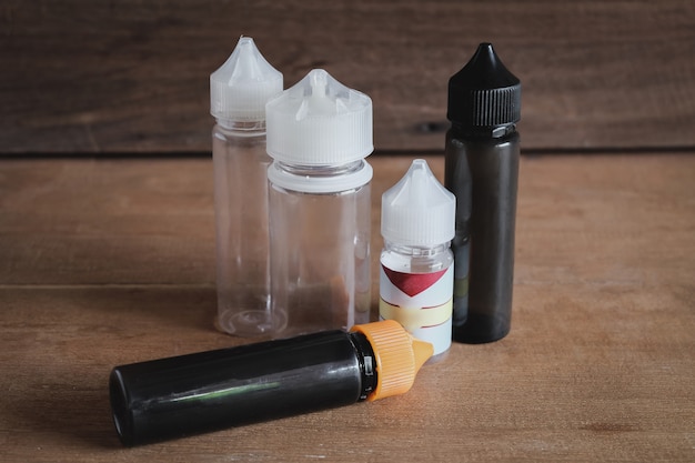 Imballaggio di bottiglie di plastica liquida Vape