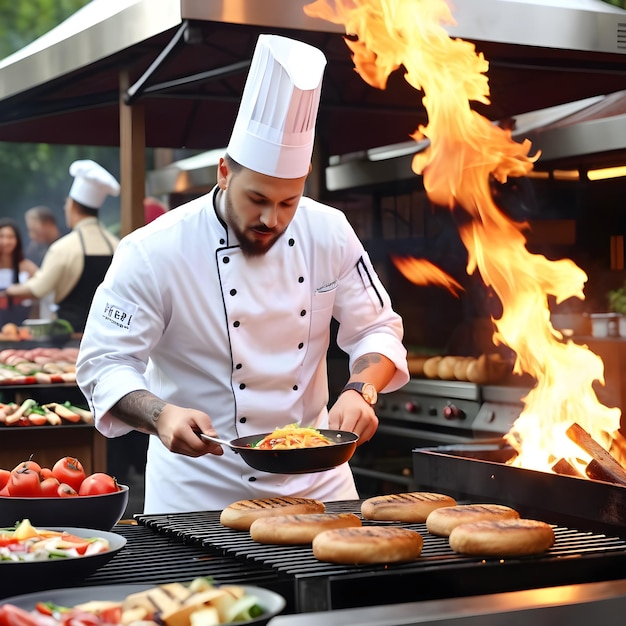 Immagina di entrare in un ristorante affollato e di sentire l'aroma allettante del cibo sfrigolante che riempie l'aria