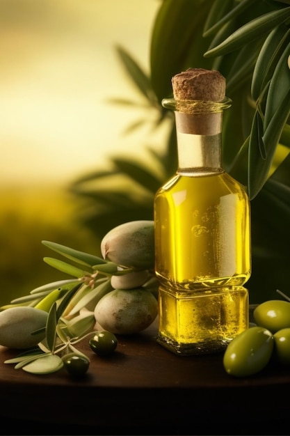 Immagine ai olio d'oliva