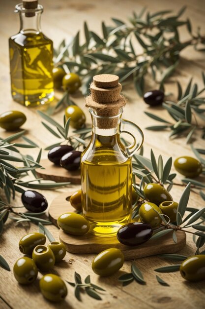 Immagine ai olio d'oliva