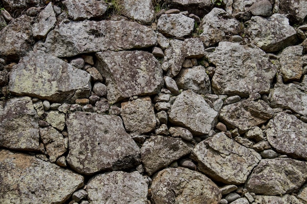 Immagine completa del muro di pietra