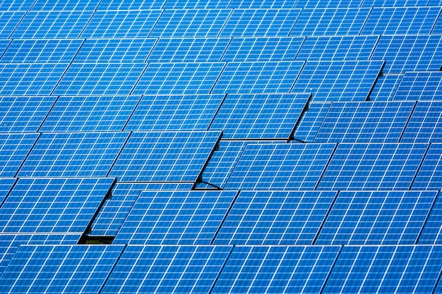 Immagine completa del pannello solare