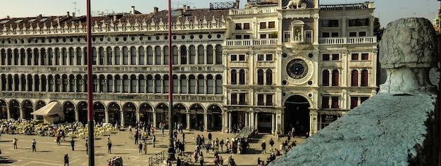 Immagine del banner del dettaglio della città di Venezia con lo spazio della copia