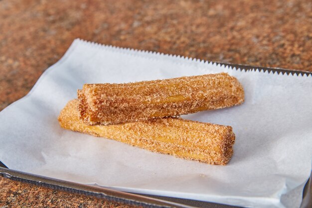 Immagine del churro messicano ricoperto di zucchero