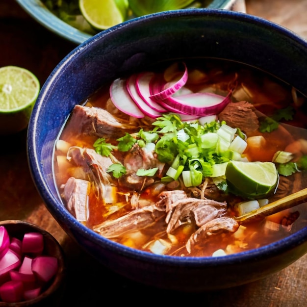 Immagine del cibo messicano Pozole