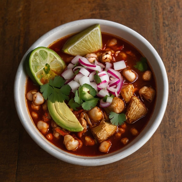 Immagine del cibo messicano Pozole