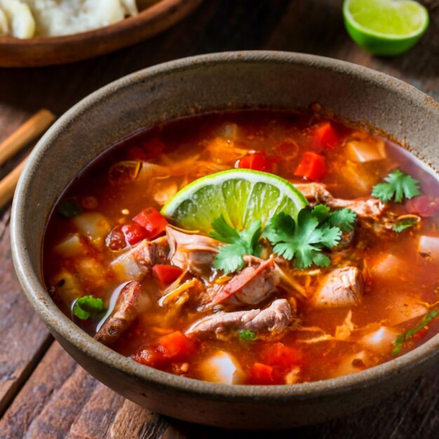 Immagine del cibo messicano Pozole