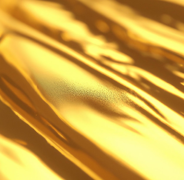 Immagine del primo piano dei dettagli della texture oro con spazio di copia