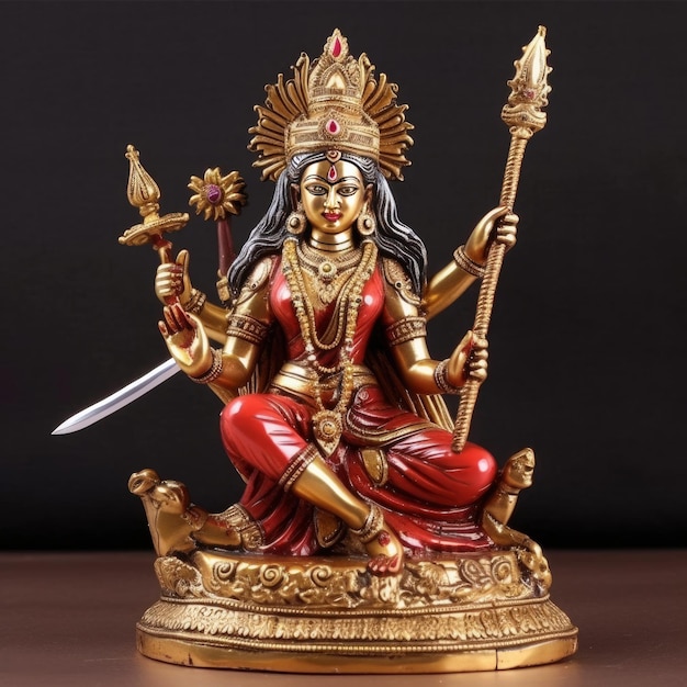 Immagine dell'immagine della scultura santoshi mata AI generativa