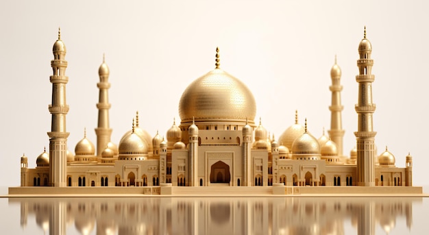 Immagine della cornice di sfondo del banner di design di Ramadan