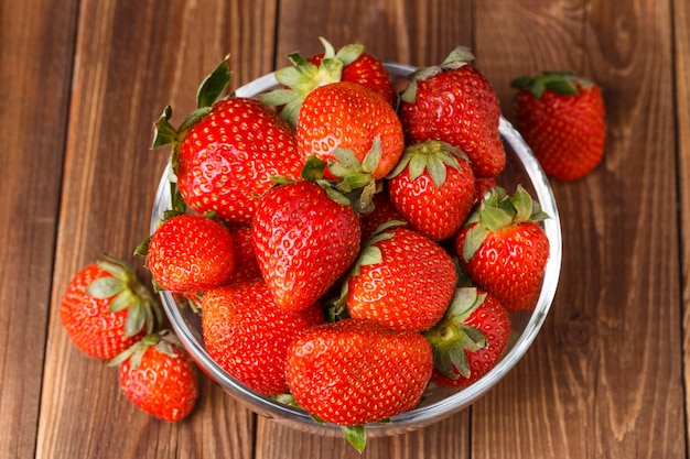 Immagine della fragola matura fresca