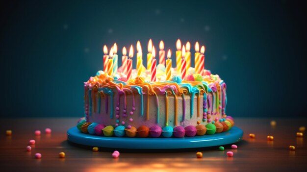 immagine della torta di compleanno