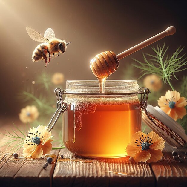 Immagine di alta qualità di Honey Jar