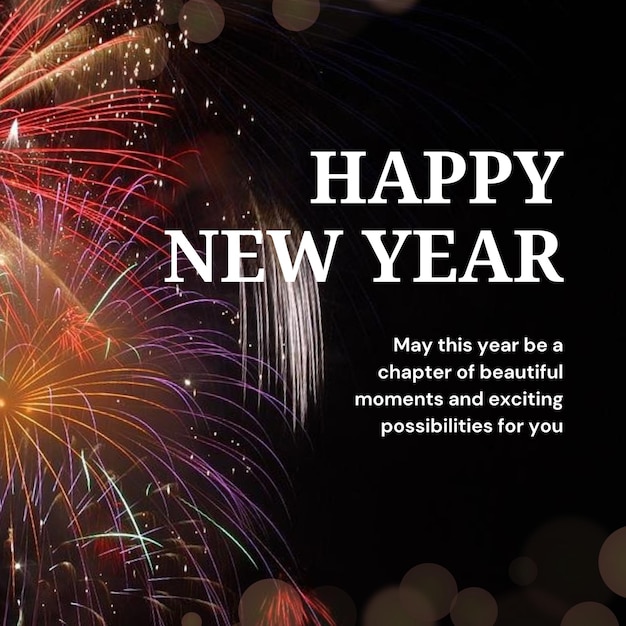 Immagine di auguri di buon anno