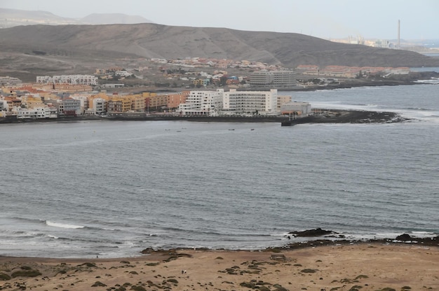 Immagine Di Concetto Di Paesaggio Marino A Tenerife Canarie Spagna