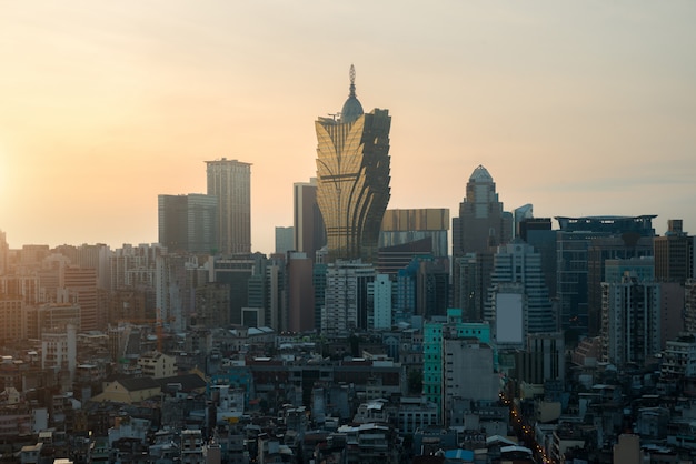 Immagine di Macau (Macao), Cina. Grattacielo hotel e casinò edificio in centro a Macao (Macao).