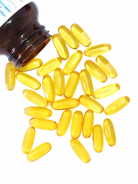 Immagine di olio di fegato di merluzzo omega 3.