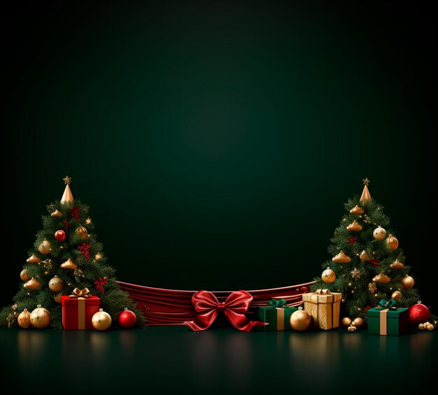 Immagine di sfondo a tema natalizio