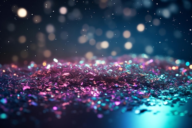 immagine di sfondo con glitter