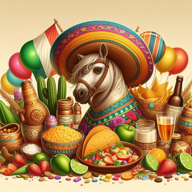 Immagine di sfondo di Cinco de Mayo