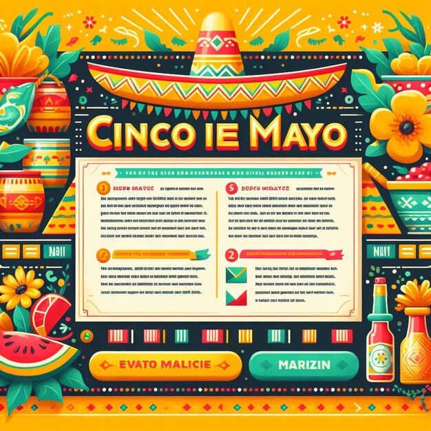 Immagine di sfondo di Cinco de Mayo