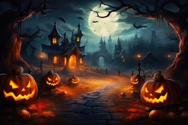 Immagine di sfondo di Halloween