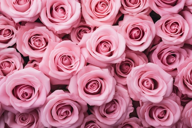 Immagine di sfondo di rose rosa