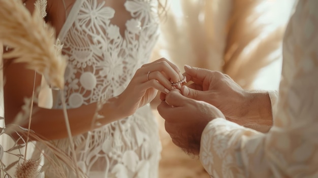 Immagine di un anello di nozze