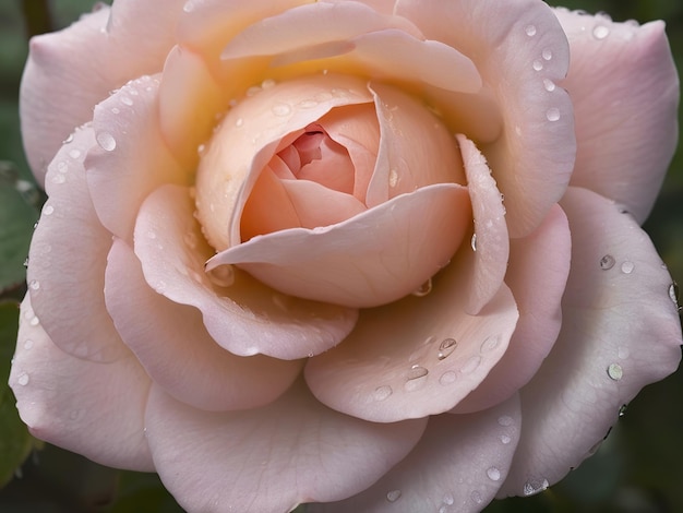 Immagine di un mazzo di bellissime rose bianche