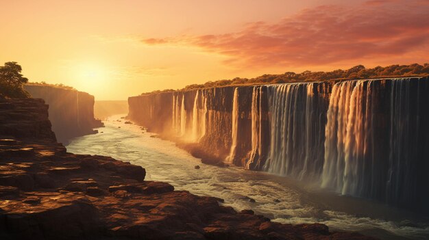 immagine fotografica di carta da parati victoriafalls HD