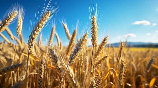 Immagine fotografica di sfondo HD del campo di grano