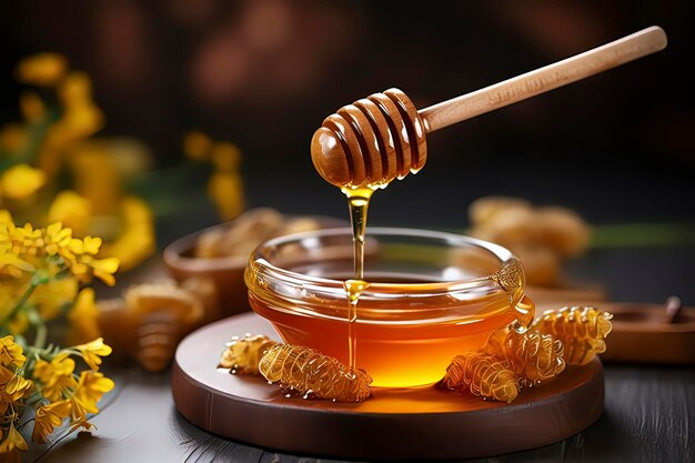 Immagine generata dalla tecnologia AI Delicious Honey