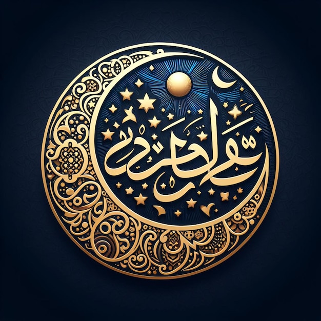 Immagine per il mese santo del Ramadan creata con la tecnologia Generative AI