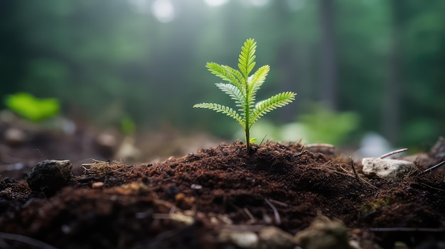 Immagine ravvicinata con la selezione degli alberi