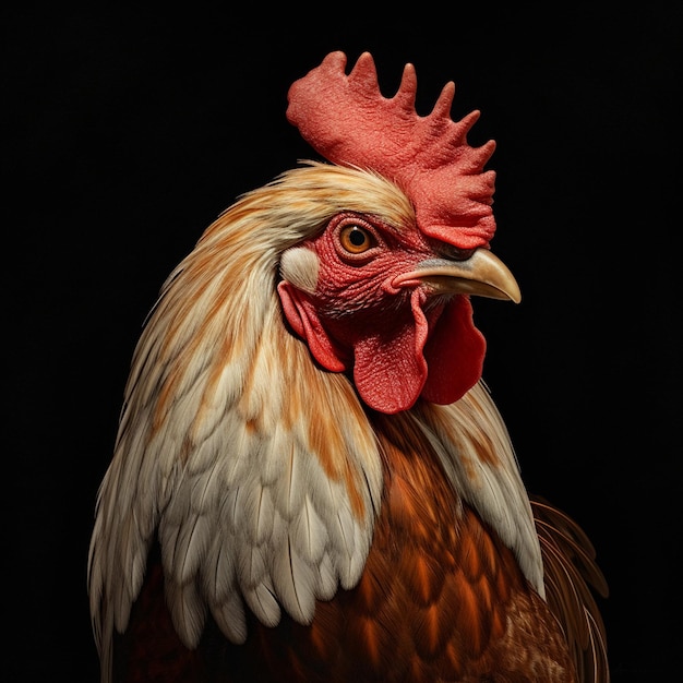 Immagine realistica del pollo