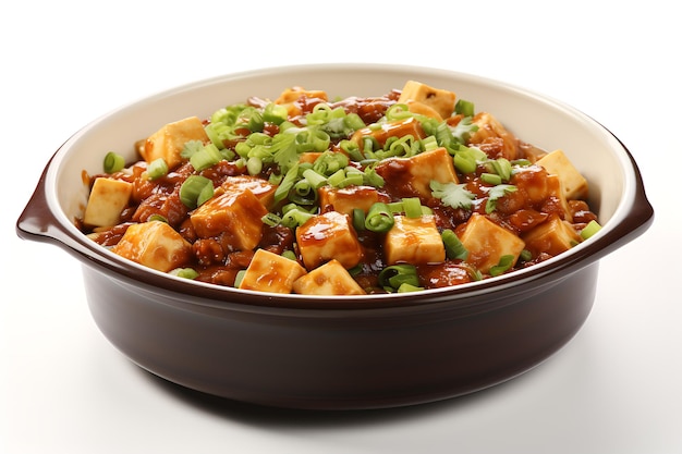 Immagine realistica in HD con foto cinesi di mapo tofu