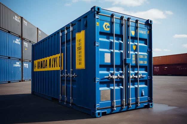 Immagine stock di grande container