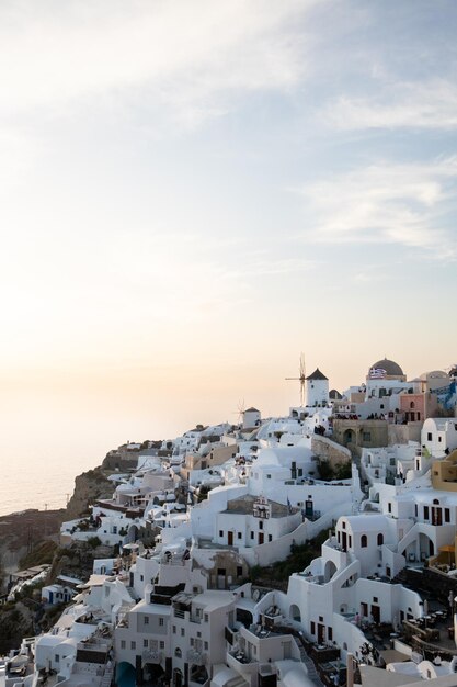 Immagini del paesaggio di Oia, Santorini