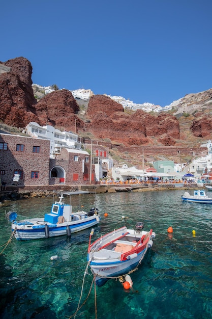 Immagini del paesaggio di Oia, Santorini