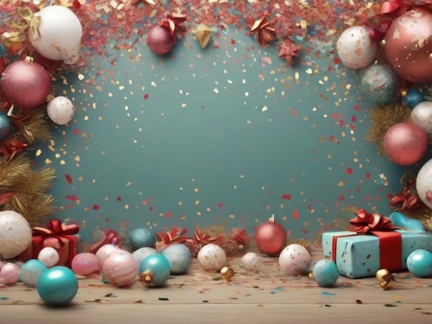 Immagini di sfondo di Natale Sfondo di Natale con spazio vuoto per il testo carta da parati di Natale
