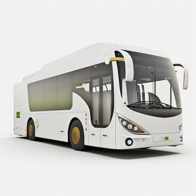 Immagini generate dall'intelligenza artificiale del bus di ricarica elettrica