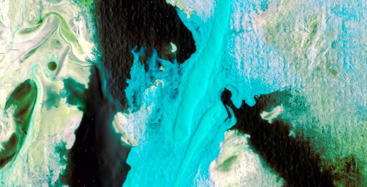 Foto immergetevi nei vividi modelli psichedelici e perdetevi in un capolavoro astratto di colori e forme