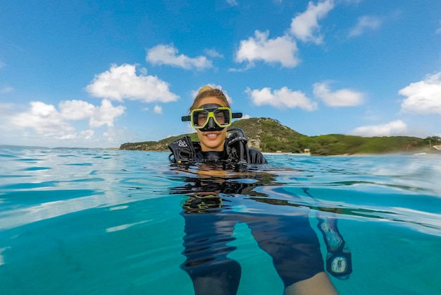 Immersioni subacquee nell'oceano di Curaçao