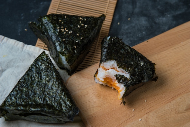 Impacco alle alghe Onigiri